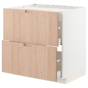 IKEA - armario bajo para placa 2 cajones, blancoFröjered ba…