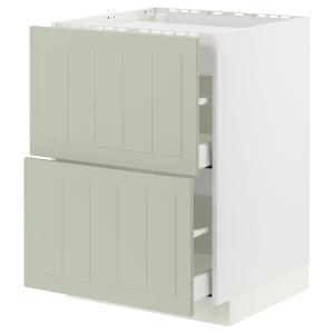IKEA - armario bajo placa 2cajonesfrntes, blancoStensund ve…