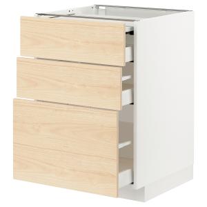 IKEA - armario bajo superf deslizante 3caj blanco/Askersund…