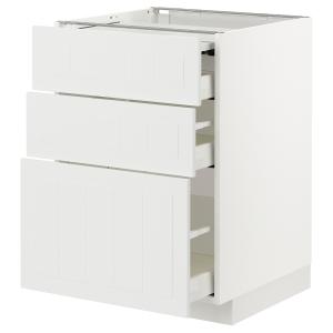 IKEA - armario bajo superf deslizante 3caj, blancoStensund…
