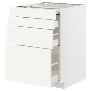 IKEA - armario bajo superf deslizante 3caj, blancoVallstena…
