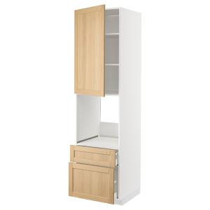IKEA - armario para horno 2 cajones puerta, blancoForsbacka…