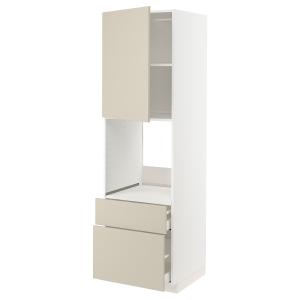 IKEA - armario para horno 2 cajones puerta, blancoHavstorp…