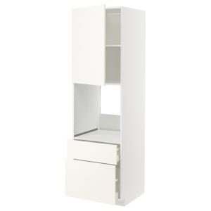 IKEA - armario para horno 2 cajones puerta, blancoVallstena…
