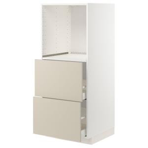 IKEA - armario para horno con 2 cajones, blancoHavstorp bei…