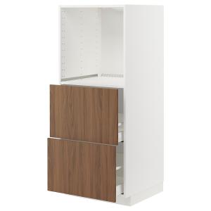 IKEA - armario para horno con 2 cajones, blancoTistorp efec…