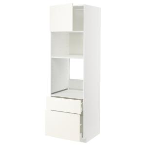IKEA - armario hornomicro puerta 2 caj, blancoVallstena bla…