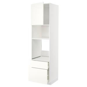 IKEA - armario hornomicro puerta 2 caj, blancoVallstena bla…