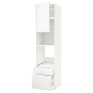 IKEA - Armario hornomicro puerta 2 caj blanco/Voxtorp blanc…