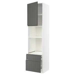 IKEA - armario hornomicro puerta 2 caj, blancoVoxtorp gris…