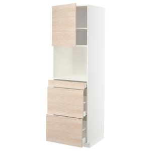 IKEA - armario microondas 3 cajones puerta, blancoAskersund…