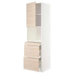 IKEA - armario microondas 3 cajones puerta, blancoAskersund…