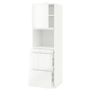 IKEA - armario microondas 3 cajones puerta, blancoRinghult…