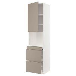 IKEA - armario microondas 3 cajones puerta, blancoUpplöv be…