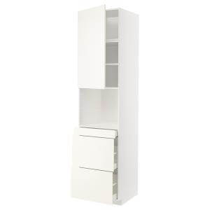 IKEA - armario microondas 3 cajones puerta, blancoVallstena…