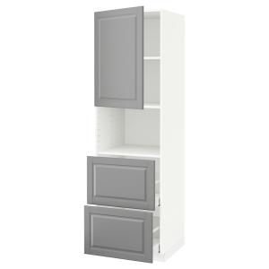 IKEA - armario para microondas puerta 2caj, blancoBodbyn gr…
