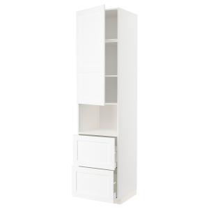 IKEA - armario para microondas puerta 2caj, blanco Enköping…