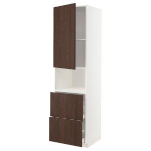 IKEA - armario para microondas puerta 2caj, blancoSinarp ma…