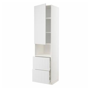 IKEA - armario para microondas puerta 2caj blanco/Stensund…