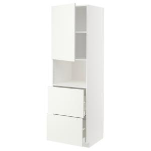 IKEA - armario para microondas puerta 2caj, blancoVallstena…
