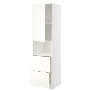 IKEA - armario para microondas puerta 2caj, blancoVallstena…