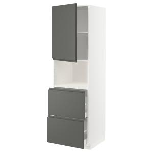 IKEA - armario para microondas puerta 2caj, blancoVoxtorp g…