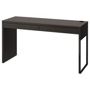 IKEA - escritorio, negro-marrón, 142x50 cm negro-marrón