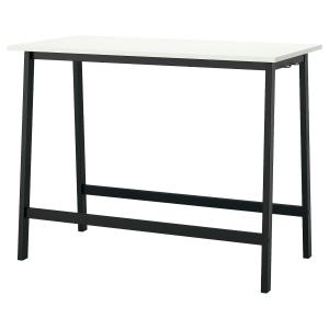 IKEA - mesa de reuniones, blanconegro, 140x68x105 cm blanco…