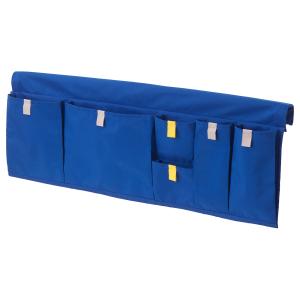 IKEA - Almacenaje bolsillos cama, azul, 75x27 cm azul