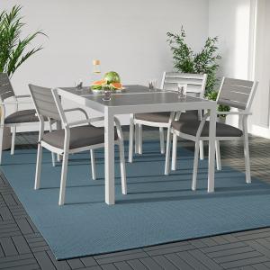 IKEA - alfombra para interior y exterior, azul claro, 200x3…