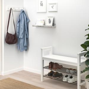 IKEA - estante para cuadros, blanco efecto pino teñido, 55…