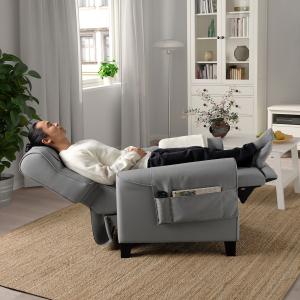 IKEA - sillón relax reclinable, Remmarn gris claro Remmarn…