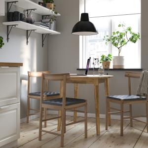 IKEA - NACKANÄS mesa y 3 sillas acacia/acacia
