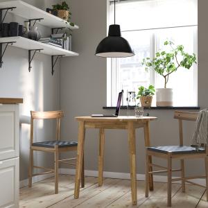 IKEA - NACKANÄS Mesa y dos sillas acacia/acacia
