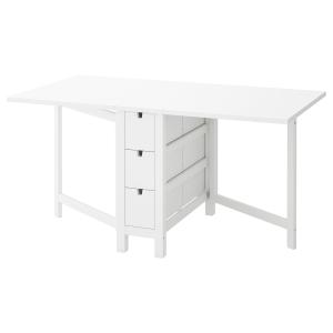 IKEA - Mesa alas abatibles Blanco