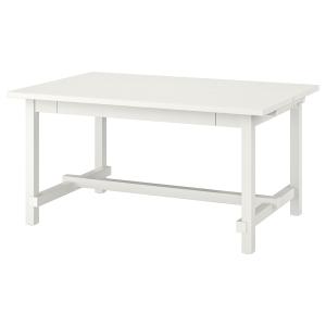 IKEA - Mesa extensible, blanco, longitud mínima: 152 cm bla…