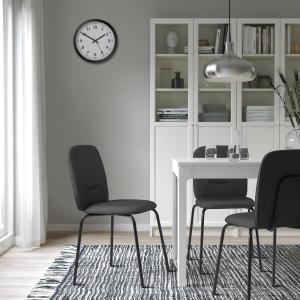 IKEA - silla, negroRemmarn gris oscuro negro/Remmarn gris o…