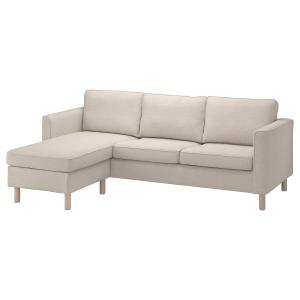 IKEA - funda para sofá de 3 plazas,  chaiselongueGunnared b…