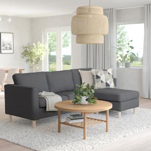 IKEA - sofá 3 plazas con chaiselongue, Vissle gris - Hemos…