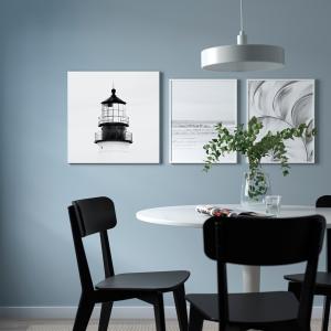 IKEA - cuadro, vista del faro, 56x56 cm vista del faro