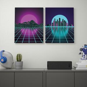 IKEA - lienzo, horizonte eléctrico, 40x50 cm horizonte eléc…