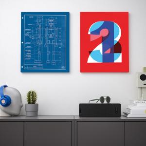 IKEA - lienzo, superposición, 40x50 cm superposición