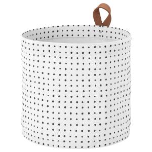 IKEA - Cesta blanco/negro