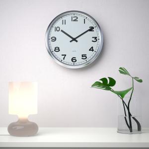 IKEA - reloj de pared, acero inoxidable, 32 cm acero inoxid…