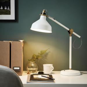 IKEA - Lámpara flexo de trabajo, hueso hueso