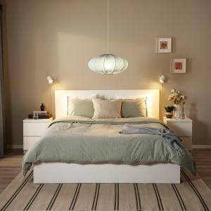 IKEA - pantalla para lámpara de techo, ovalado turquesa, 52…