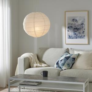 IKEA - HEMMA lámpara de techo, blanco, 45 cm blanco