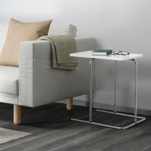 IKEA - mesa auxiliar, blanco, 50x30 cm blanco