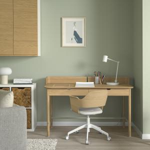 IKEA - FJÄLLBERGET escritorio y silla, roble beige roble be…