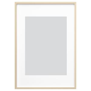IKEA - marco, efecto abedul, 70x100 cm efecto abedul